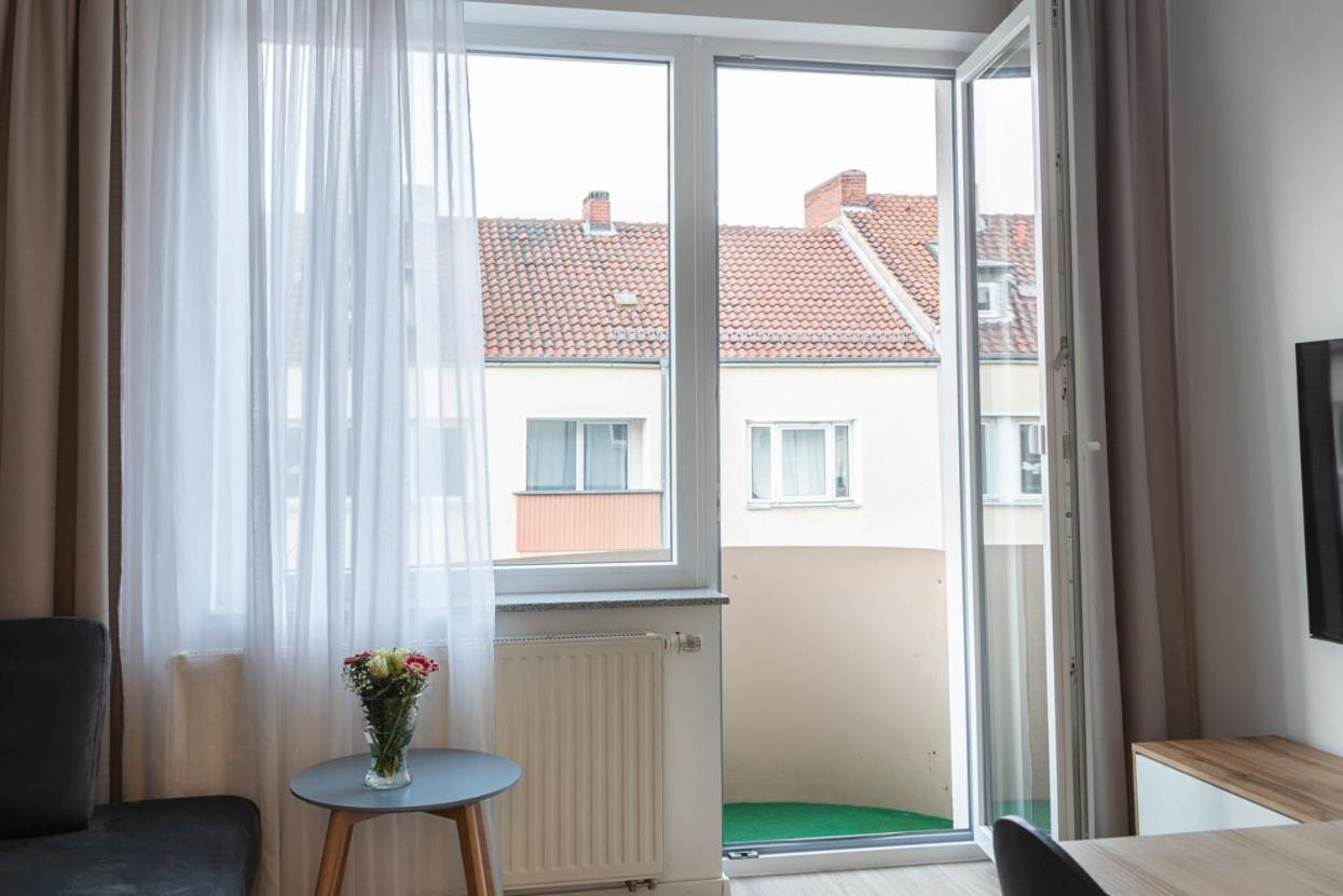Zentral Gelegene Wohnung Hanóver Exterior foto